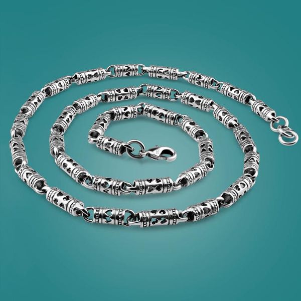 fashion vintage 100% 925 sterling silver necklace for men punk hollowed-out 20-24 inch silver chain male fine jewelry gift
fashion vintage 100% 925 sterling silver necklace for men punk hollowed-out 20-24 inch silver chain male fine jewelry gift