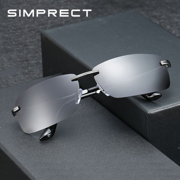 q·viseld rimless polarized sunglasses men 2020 retro sunglasses vintage square sun glasses for men anti-glare driver's oculos, White;black
q·viseld rimless polarized sunglasses men 2020 retro sunglasses vintage square sun glasses for men anti-glare driver's oculos, White;black