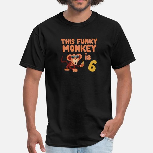 this funky monkey is 6 t shirt men personalized cotton o-neck male loose new style spring autumn pattern shirt
this funky monkey is 6 t shirt men personalized cotton o-neck male loose new style spring autumn pattern shirt