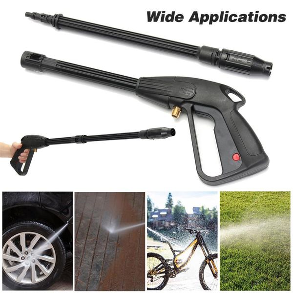 washer gun high power washer water spray gun with long wand 160bar cleaning tool for washing car machine watering plants
washer gun high power washer water spray gun with long wand 160bar cleaning tool for washing car machine watering plants