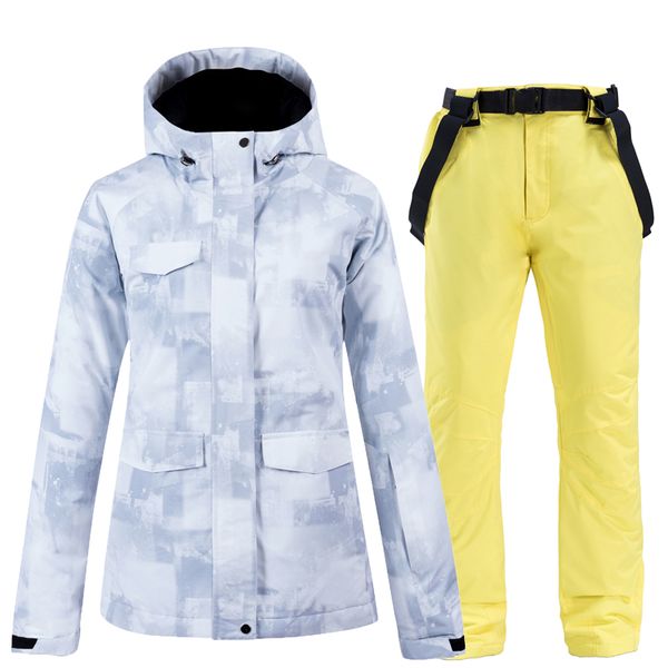 2020 women ski suit super warm hooded skiing jacket pant windproof waterproof outdoor sport wear female winter clothing trouser
2020 women ski suit super warm hooded skiing jacket pant windproof waterproof outdoor sport wear female winter clothing trouser