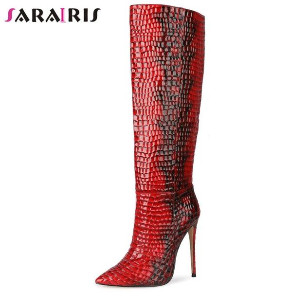 sarairis brand girl fashion boots pointed toe high heels winter boots women mixed color party dress shoes woman, Black
sarairis brand girl fashion boots pointed toe high heels winter boots women mixed color party dress shoes woman, Black