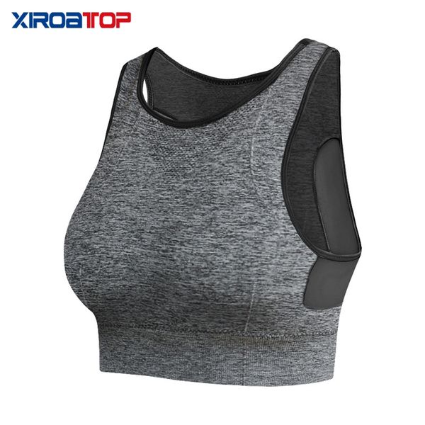 gym clothing women yoga shirts breathable mesh shockproof running sports bra solid seamless fitness sport bh vest, White;black
gym clothing women yoga shirts breathable mesh shockproof running sports bra solid seamless fitness sport bh vest, White;black