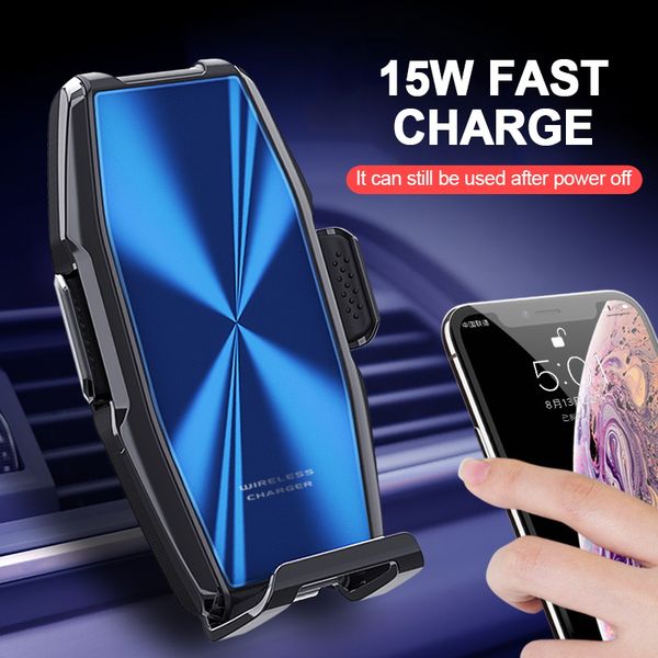 15w car qi wireless charger automatic sensor clamp super capacitor fast charging phone holder for iphone11pro max samsung
15w car qi wireless charger automatic sensor clamp super capacitor fast charging phone holder for iphone11pro max samsung