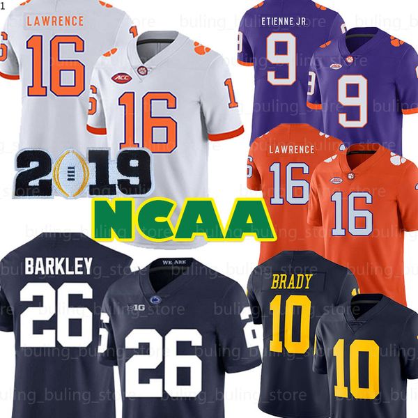 ncaa penn state nittany lion 26 saquon barkley alabama crimson tide 13 tua tagovailoa michigan wolverines 10 tom brady travis etienne jr, Black
ncaa penn state nittany lion 26 saquon barkley alabama crimson tide 13 tua tagovailoa michigan wolverines 10 tom brady travis etienne jr, Black