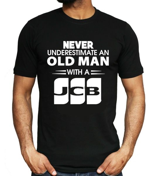 never underestimate an old man with a jcb tractor car driver funny mens t shirt summer fashion tee
never underestimate an old man with a jcb tractor car driver funny mens t shirt summer fashion tee