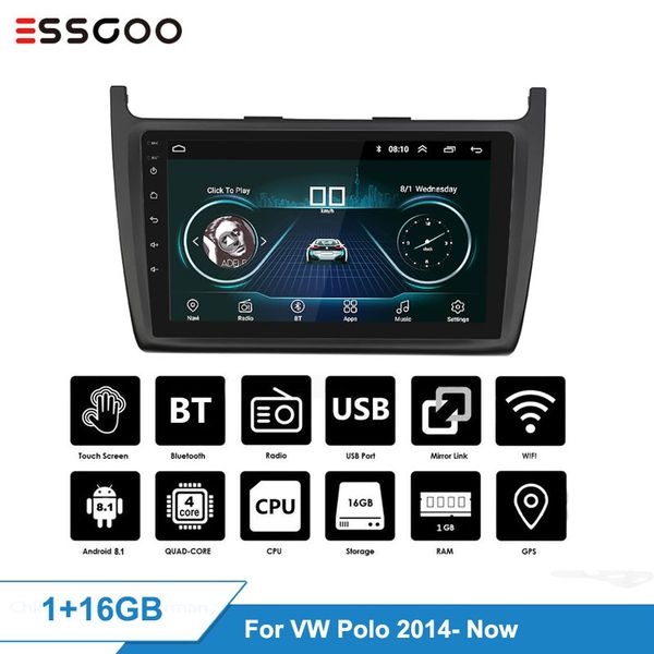 essgoo 9'' android car player for vw polo 2014- 1gb+16gb central multimidia video car radio stereo online gps navigation wifi bt
essgoo 9'' android car player for vw polo 2014- 1gb+16gb central multimidia video car radio stereo online gps navigation wifi bt