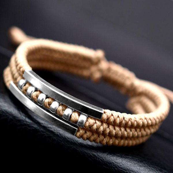 jewelry s925 sterling silver bracelets for couple handmade weave classic simple bracelets fashion of shipping, Black
jewelry s925 sterling silver bracelets for couple handmade weave classic simple bracelets fashion of shipping, Black