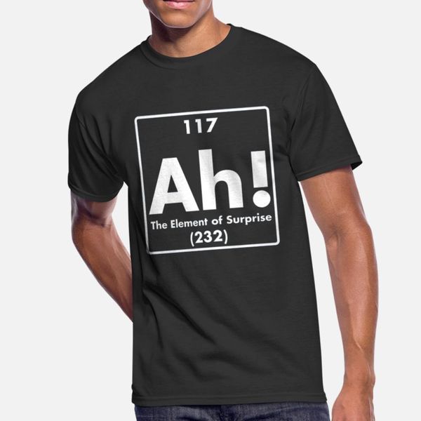the element of surprise t shirt men designs cotton plus size 3xl clothes fitness new style summer cool shirt
the element of surprise t shirt men designs cotton plus size 3xl clothes fitness new style summer cool shirt