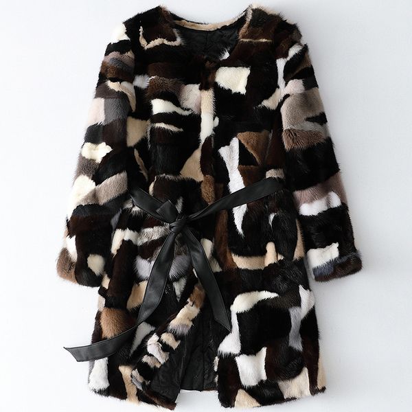 2020 new fashion cotton coats for female women medium length matching real fur cotton-padded jackets autumn winter, Black
2020 new fashion cotton coats for female women medium length matching real fur cotton-padded jackets autumn winter, Black