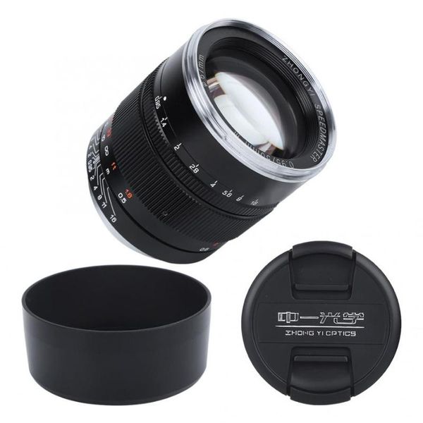 zhongyi 50mm f0.95iii aluminum alloy black large aperture manual fixed-focus full frame lens for nikon z canon sony mount camera
zhongyi 50mm f0.95iii aluminum alloy black large aperture manual fixed-focus full frame lens for nikon z canon sony mount camera