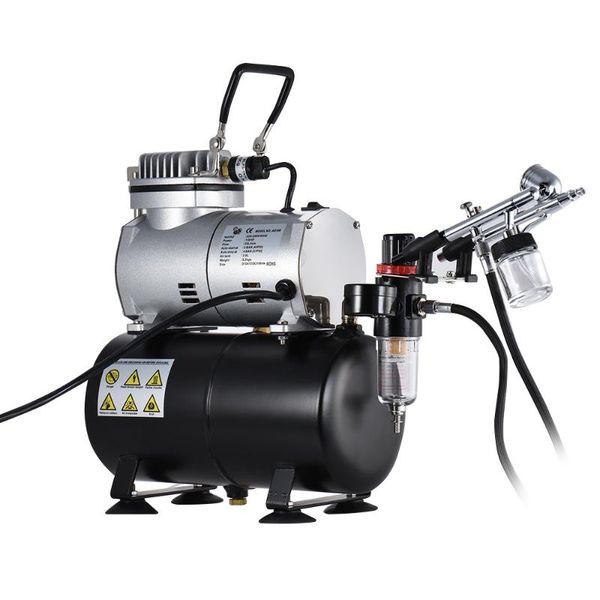 professional airbrush air compressor kit with dual-action gravity feed airbrush suction feed for model tattoo makeup
professional airbrush air compressor kit with dual-action gravity feed airbrush suction feed for model tattoo makeup