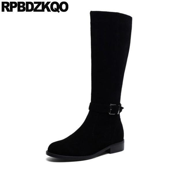 chunky knee high equestrian boots black suede riding genuine leather tall casual low heel long designer shoes women luxury 2020
chunky knee high equestrian boots black suede riding genuine leather tall casual low heel long designer shoes women luxury 2020