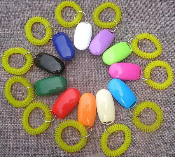 dog button clicker pet sound trainer with wrist band aid guide pet click training tool dogs supplies 11 colors 100pcs
dog button clicker pet sound trainer with wrist band aid guide pet click training tool dogs supplies 11 colors 100pcs