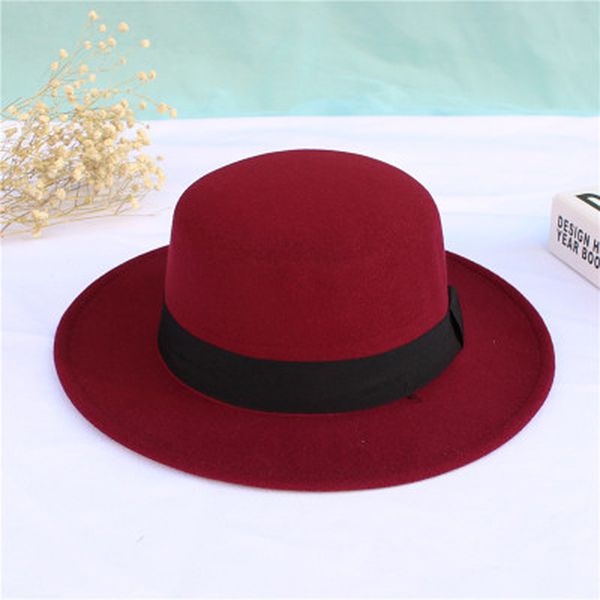 hat brim worsted fedoras solid dampproof women lnrrabc wool warm felt wide comfortable, Blue;gray
hat brim worsted fedoras solid dampproof women lnrrabc wool warm felt wide comfortable, Blue;gray