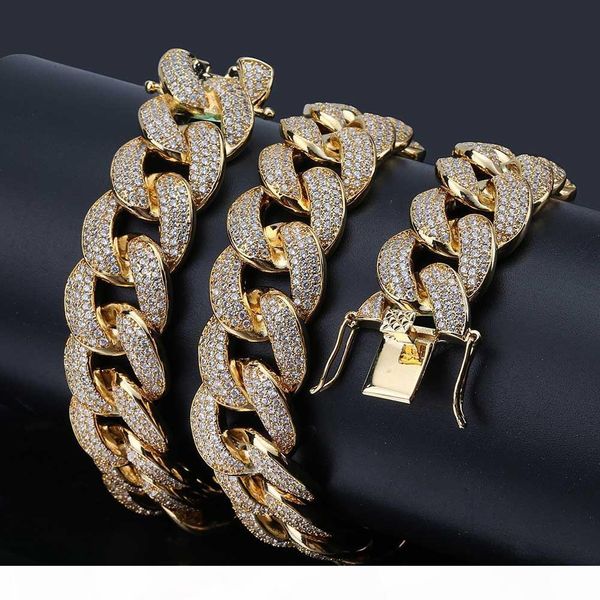 men's big cuban chain micro-zircon necklace 18mm in europe and america, Silver
men's big cuban chain micro-zircon necklace 18mm in europe and america, Silver