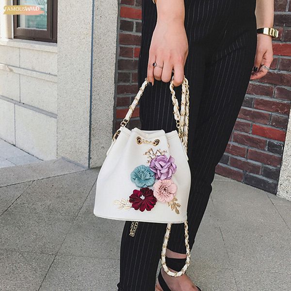 vintage handmade flowers bucket bags mini shoulder bags with drawstring small cross body bags pearl pu leaves decals
vintage handmade flowers bucket bags mini shoulder bags with drawstring small cross body bags pearl pu leaves decals