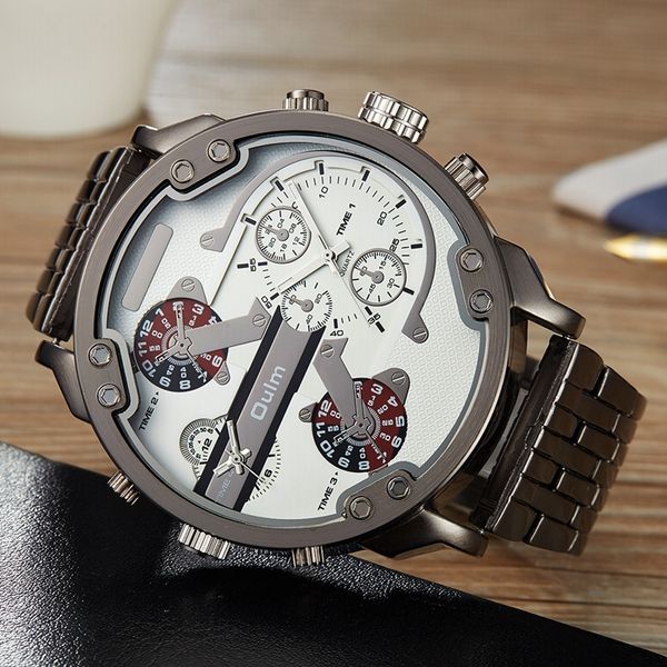 oulm 3548 big size watches men unique designer two time zone quartz watch male wrist watch dropshipping, Slivery;brown
oulm 3548 big size watches men unique designer two time zone quartz watch male wrist watch dropshipping, Slivery;brown