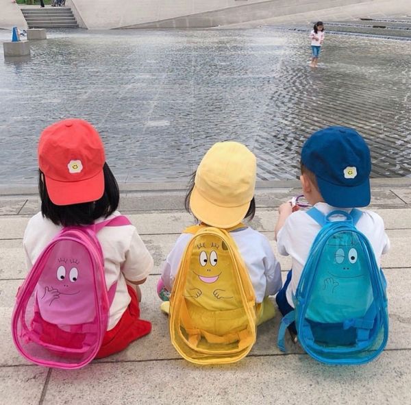 super cute cartoon expression transparent clear pvc toddler backpack kids chirdren school nursery toy bag good quality
super cute cartoon expression transparent clear pvc toddler backpack kids chirdren school nursery toy bag good quality