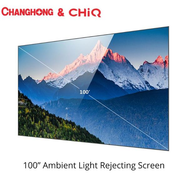 changhong chiq 100 inch ambient light rejecting screen anti light screen for the projector laser projector
changhong chiq 100 inch ambient light rejecting screen anti light screen for the projector laser projector