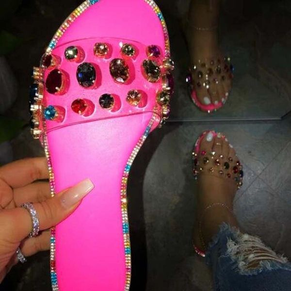 women sandals 2020 fashion crystal flat sandals summer shoes woman cindy color beach chaussure femme plus size women slippers, Black
women sandals 2020 fashion crystal flat sandals summer shoes woman cindy color beach chaussure femme plus size women slippers, Black