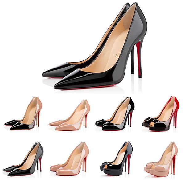 with box new women shoes high heels red bottoms leather pointed toes pumps outdoor bottoms dress shoes size 36-43, Black
with box new women shoes high heels red bottoms leather pointed toes pumps outdoor bottoms dress shoes size 36-43, Black