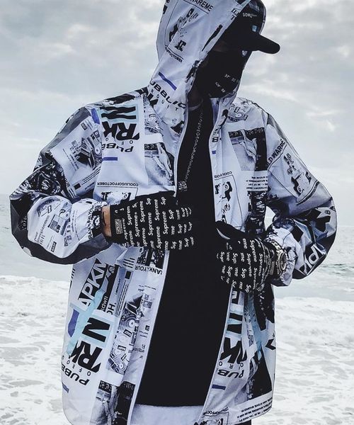 summer sunscreen streetwear mens jacket printed zipper casual male vintage jacket men hood windbreaker hip hop rave clothes 5j83, Black;brown
summer sunscreen streetwear mens jacket printed zipper casual male vintage jacket men hood windbreaker hip hop rave clothes 5j83, Black;brown