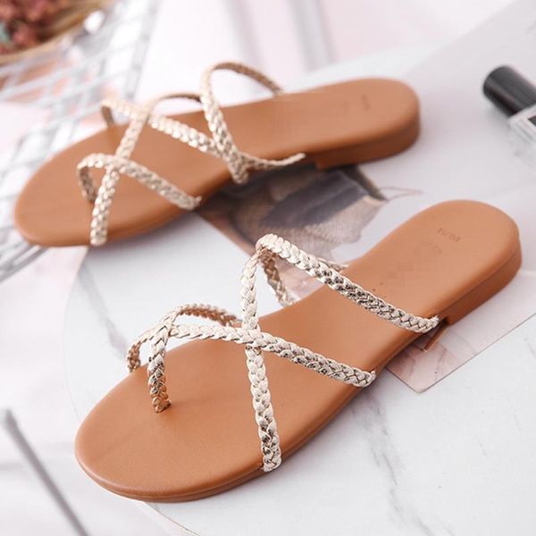 narrow band rome slippers for women summer beach casual weave shoes female clip toe holiday slipper flat heel slides, Black
narrow band rome slippers for women summer beach casual weave shoes female clip toe holiday slipper flat heel slides, Black