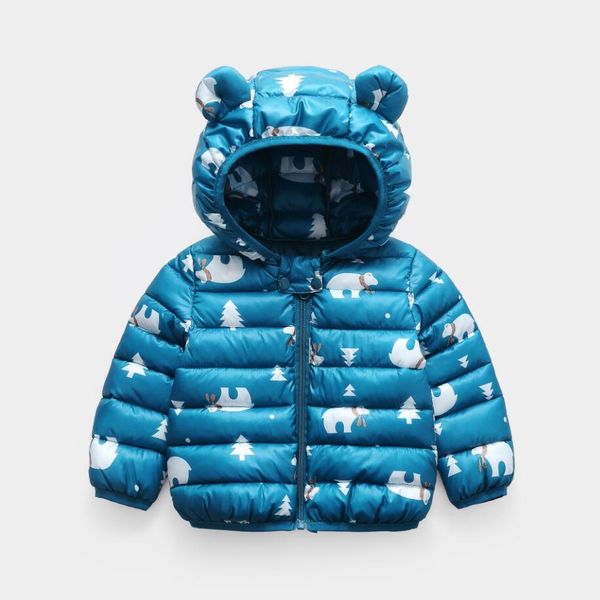 autumn winter cartoon baby kids outerwear infants boys girls hooded jacket coats clothing baby cotton-padded clothes, Blue;gray 
autumn winter cartoon baby kids outerwear infants boys girls hooded jacket coats clothing baby cotton-padded clothes, Blue;gray