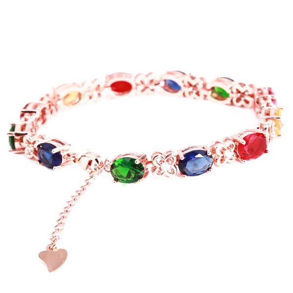women luxury colorful color chain link bracelet for women ladies shining cubic zircon crystal jewelry, Black
women luxury colorful color chain link bracelet for women ladies shining cubic zircon crystal jewelry, Black