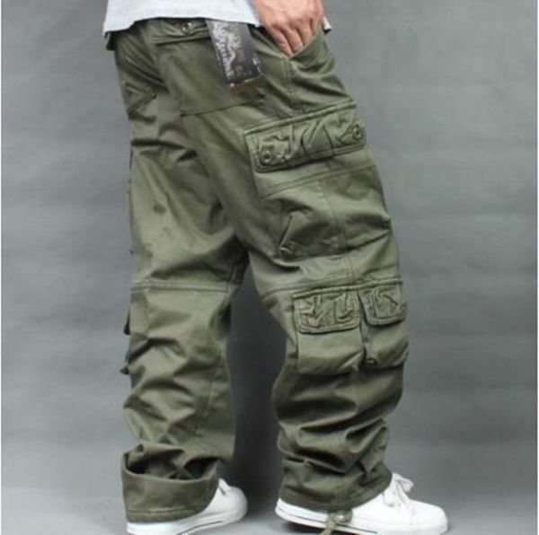 warm fleece lining cargo pants for men casual cotton loose baggy straight pants pocket hip hop streetwear joggers trousers plus size 40, Black
warm fleece lining cargo pants for men casual cotton loose baggy straight pants pocket hip hop streetwear joggers trousers plus size 40, Black