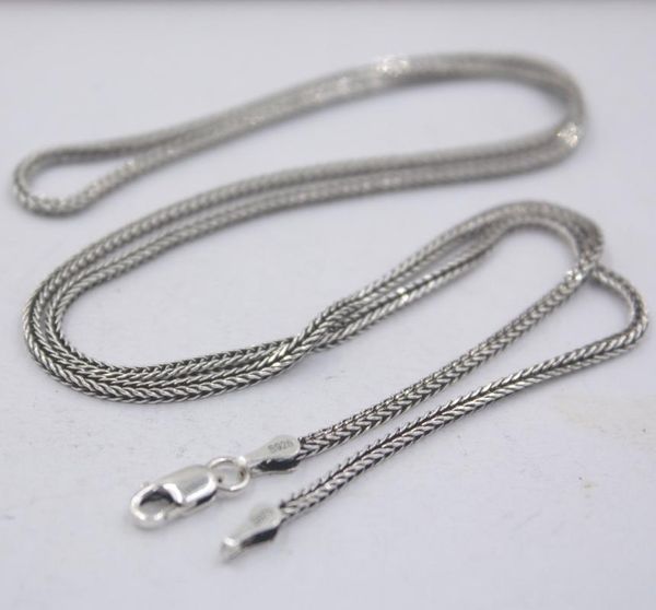 real s925 silver necklace women's men simple wheat link 1.8mm chain 21.6''l new gift
real s925 silver necklace women's men simple wheat link 1.8mm chain 21.6''l new gift