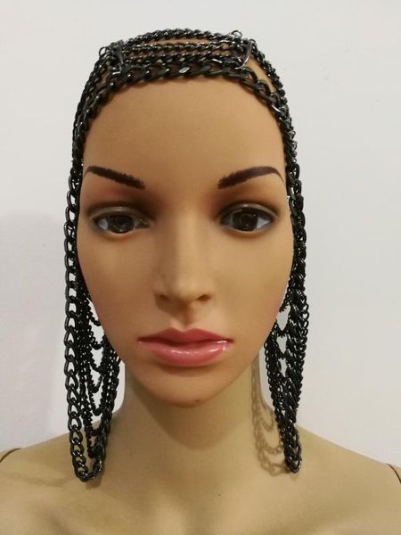 chains fashion wrhe1057 women rock harness multi layer gray chain head jewelry unique design forhead 3 colors, Silver
chains fashion wrhe1057 women rock harness multi layer gray chain head jewelry unique design forhead 3 colors, Silver
