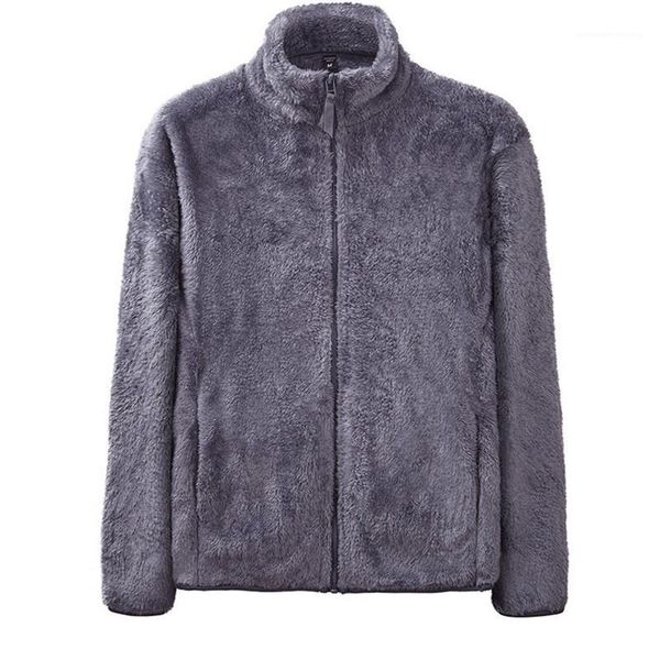 loose male outerwear thick mens wool coats winter stand collar long sleeve mens faux jackets casual solid color, Black;brown
loose male outerwear thick mens wool coats winter stand collar long sleeve mens faux jackets casual solid color, Black;brown