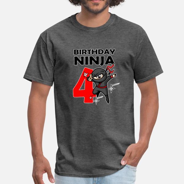 4th birthday ninja boy t shirt men designing cotton round neck pictures graphic humor spring novelty shirt
4th birthday ninja boy t shirt men designing cotton round neck pictures graphic humor spring novelty shirt