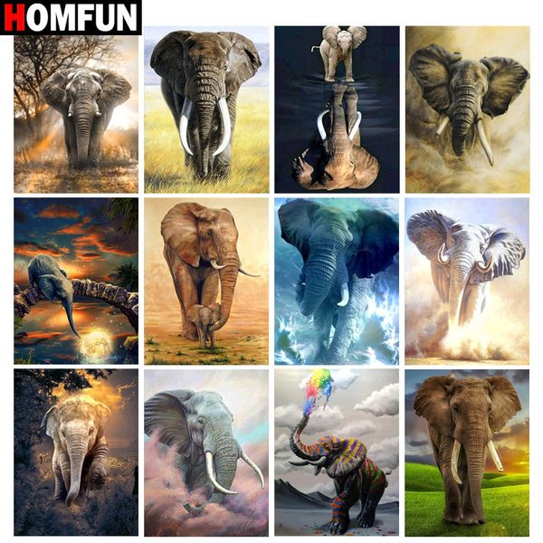 homfun square round drill 5d diamond painting environmental crafts full diamond embroidery "elephant jungle animal" home decor
homfun square round drill 5d diamond painting environmental crafts full diamond embroidery "elephant jungle animal" home decor