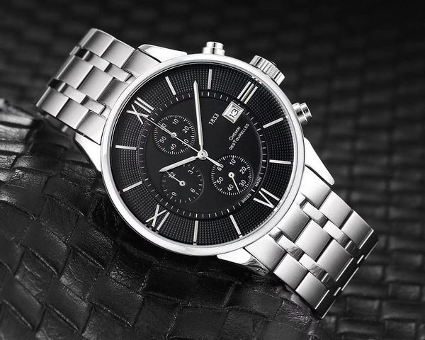 2020 six stitches series luxury mens watches roman numerals all dial work quartz watch designer watches ts 1853 brand stainless steel strap, Slivery;brown
2020 six stitches series luxury mens watches roman numerals all dial work quartz watch designer watches ts 1853 brand stainless steel strap, Slivery;brown