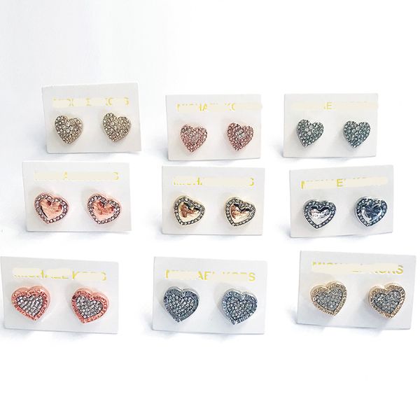 2020 new york stylist ear stud women heart pave earrings fashion haert shape ear stud 9 styles earring cartons ing, Golden;silver
2020 new york stylist ear stud women heart pave earrings fashion haert shape ear stud 9 styles earring cartons ing, Golden;silver