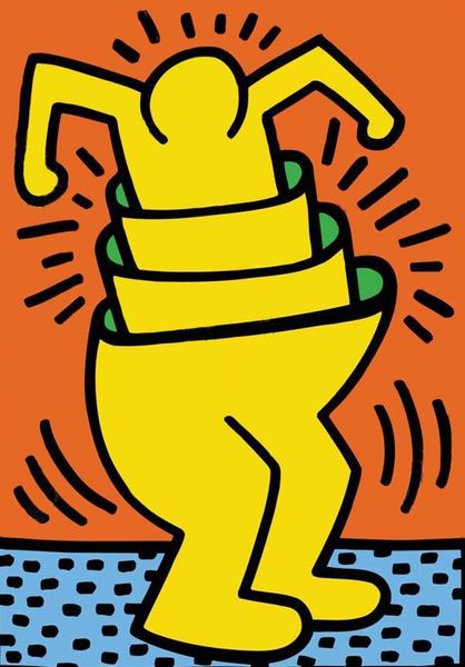 keith haring art yellow man dancing home decor handpainted &hd print oil painting on canvas wall art canvas pictures 7038
keith haring art yellow man dancing home decor handpainted &hd print oil painting on canvas wall art canvas pictures 7038