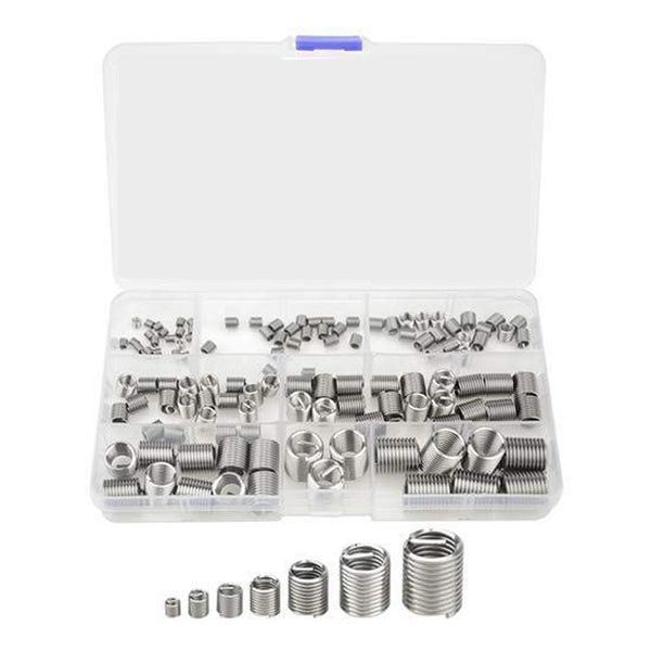 120pcs silver m3-m12 ремонт резьбы вставка kit набор из нержавеющей стали для инструментов оборудование для ремонта
120pcs silver m3-m12 ремонт резьбы вставка kit набор из нержавеющей стали для инструментов оборудование для ремонта