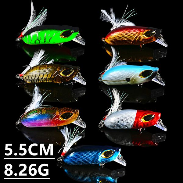 mixed 7 color 5.5cm 8.26g crank fishing hooks fishhooks 8# hook plastic hard baits & lures pesca fishing tackle accessories z-34
mixed 7 color 5.5cm 8.26g crank fishing hooks fishhooks 8# hook plastic hard baits & lures pesca fishing tackle accessories z-34