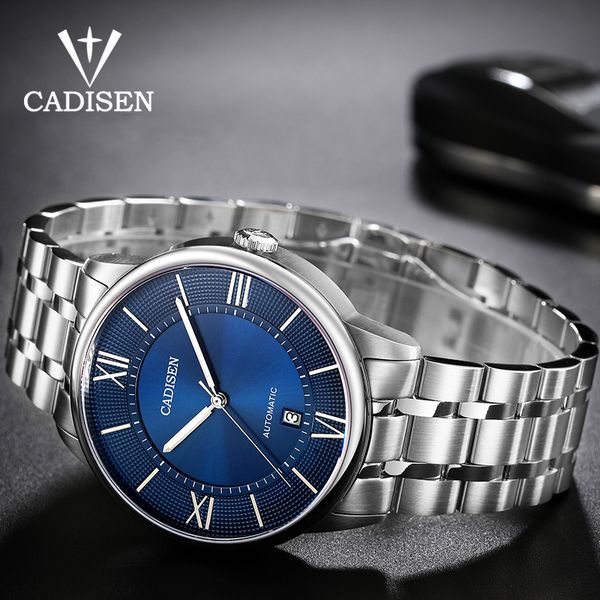 cadisen mechanical watches mens miyota 8215 movement automatic watch men waterproof stainless steel male clock relogio masculino, Slivery;brown
cadisen mechanical watches mens miyota 8215 movement automatic watch men waterproof stainless steel male clock relogio masculino, Slivery;brown