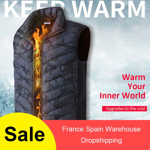 outdoor t-shirts men&women electric heated vest winter thermal warm heating camouflage fishing big size waistcoat, Gray;blue
outdoor t-shirts men&women electric heated vest winter thermal warm heating camouflage fishing big size waistcoat, Gray;blue
