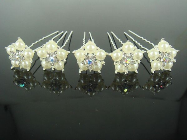 wedding pearl flower pins prom bridal crystal 100pcs accessory hair bde2011 wegbd, Golden;silver
wedding pearl flower pins prom bridal crystal 100pcs accessory hair bde2011 wegbd, Golden;silver