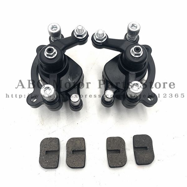 front rear disc brake caliper pads for 43cc 47cc 49cc chinese mini moto kids atv quad minimoto dirt pocket bike gas scooter