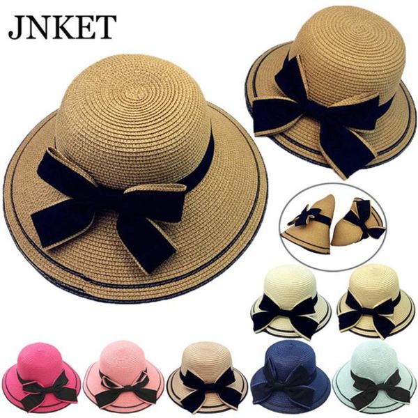 wide brim hats jnket fashion parent-child straw hat bowknot sun summer beach outdoor sunhat foldable sunbonnet cap, Blue;gray
wide brim hats jnket fashion parent-child straw hat bowknot sun summer beach outdoor sunhat foldable sunbonnet cap, Blue;gray
