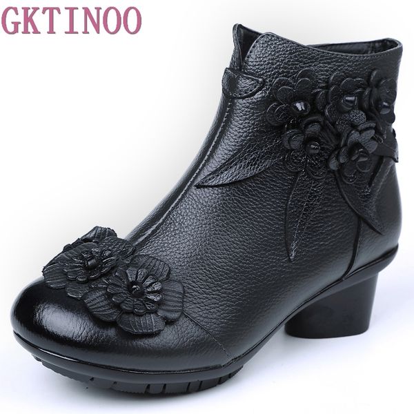2020 autumn winter women genuine leather boots casual ladies shoes thick heels boots push large size shoe, Black
2020 autumn winter women genuine leather boots casual ladies shoes thick heels boots push large size shoe, Black