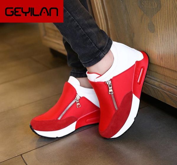 comfortable new women casual shoes height increasing breathable women sneakers flats trainers shoes, Black
comfortable new women casual shoes height increasing breathable women sneakers flats trainers shoes, Black
