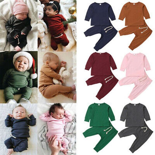 new fashion infant baby boy girl pajamas pjs set sleepwear nightwear long sleeve clothes outfit, Blue;red
new fashion infant baby boy girl pajamas pjs set sleepwear nightwear long sleeve clothes outfit, Blue;red
