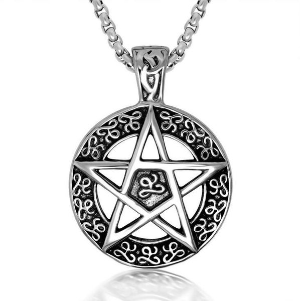 titanium ornament lucky five-pointed star men's necklace stainless steel retro korean fashion hip-hop tag, Silver
titanium ornament lucky five-pointed star men's necklace stainless steel retro korean fashion hip-hop tag, Silver